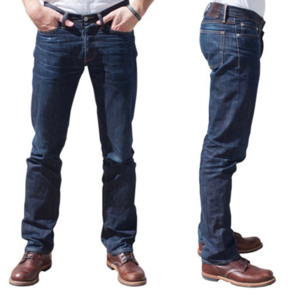 Gustin Straight Fit Selvedge Jeans